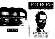 P.O.Box [núm. 16 i 1/2]