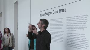 Visita en llengua de signes a l'exposició "La passió segons Carol Rama"  [Enregistrament audiovisual promocional]