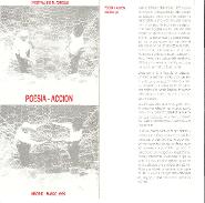 [Programa del festival Poesía-acción (I Festival en el Círculo) al març de l'any 1990]