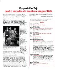 Proposición Zaj: cuatro décadas de aventura vanguardista / Hilario Álvarez ; Nieves Correa