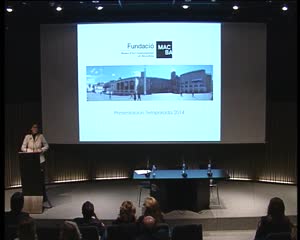 Presentació Fundació MACBA temporada 2014 [Enregistrament audiovisual roda de premsa]