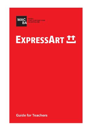 Expressart. Guide for Teachers [Contingut educatiu]