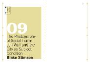 Quaderns portàtils 09. The Photography of Social Form: Jeff Wall and the City as Subject Condition [Publicació]