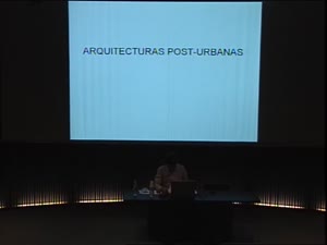 Arquitectures posturbanes -- Arquitectures posturbanes. Escenaris sobre el futur de la ciutat. Seminari PEI Obert [Enregistrament audiovisual activitat]