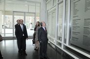 Signatura conveni de col·laboració entre Fundació MACBA i la Fundación AXA [Reportatge fotogràfic acte institucional]