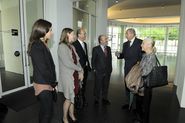 Signatura conveni de col·laboració entre Fundació MACBA i la Fundación AXA [Reportatge fotogràfic acte institucional]