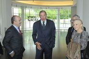 Signatura conveni de col·laboració entre Fundació MACBA i la Fundación AXA [Reportatge fotogràfic acte institucional]