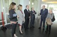 Signatura conveni de col·laboració entre Fundació MACBA i la Fundación AXA [Reportatge fotogràfic acte institucional]