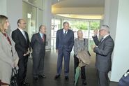 Signatura conveni de col·laboració entre Fundació MACBA i la Fundación AXA [Reportatge fotogràfic acte institucional]