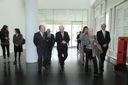 Signatura conveni de col·laboració entre Fundació MACBA i la Fundación AXA [Reportatge fotogràfic acte institucional]