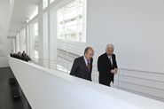 Signatura conveni de col·laboració entre Fundació MACBA i la Fundación AXA [Reportatge fotogràfic acte institucional]