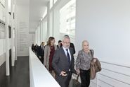 Signatura conveni de col·laboració entre Fundació MACBA i la Fundación AXA [Reportatge fotogràfic acte institucional]