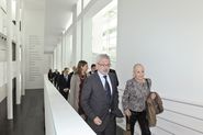 Signatura conveni de col·laboració entre Fundació MACBA i la Fundación AXA [Reportatge fotogràfic acte institucional]