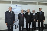 Signatura conveni de col·laboració entre Fundació MACBA i la Fundación AXA [Reportatge fotogràfic acte institucional]