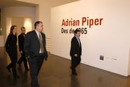 Adrian Piper. Des de 1965 [Reportatge fotogràfic inauguració exposició]