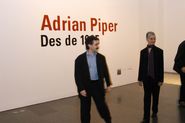 Adrian Piper. Des de 1965 [Reportatge fotogràfic inauguració exposició]