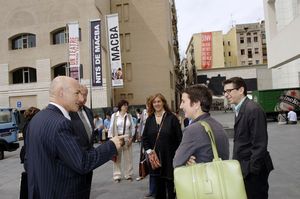 Signatura conveni entre MACBA i Ministeri de Cultura [Reportatge fotogràfic acte institucional]