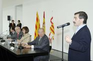 Signatura conveni entre MACBA i Ministeri de Cultura [Reportatge fotogràfic acte institucional]