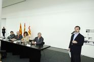 Signatura conveni entre MACBA i Ministeri de Cultura [Reportatge fotogràfic acte institucional]