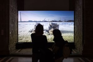 Sigalit Landau. La dansa fenícia de la sorra [Reportatge fotogràfic inauguració exposició]