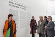 Motor de modernitat. Grup R. Arquitectura, art i disseny [Reportatge fotogràfic inauguració exposició]