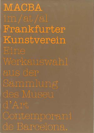 El MACBA al Frankfurter Kunstverein [Publicació]