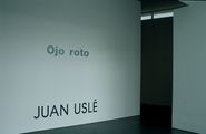 Juan Uslé. Ojo roto [Reportatge fotogràfic exposició]