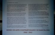 El Museu d'Art contemporani de Barcelona. 1960 - 1963 [Reportatge fotogràfic exposició]