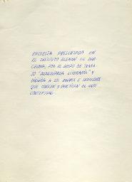 Cuestiones y preguntas entorno a la práctica y a la teoría del "arte conceptual"