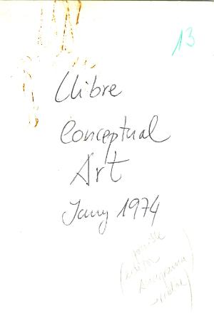 Llibre conceptual Art