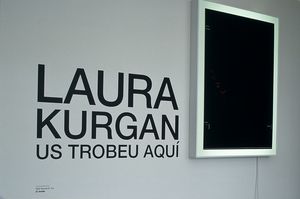 Laura Kurgan. Us trobeu aquí [Reportatge fotogràfic exposició]