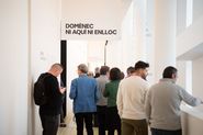 Domènec. Ni aquí ni enlloc [Reportatge fotogràfic inauguració exposició]