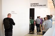 Domènec. Ni aquí ni enlloc [Reportatge fotogràfic inauguració exposició]