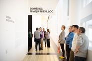 Domènec. Ni aquí ni enlloc [Reportatge fotogràfic inauguració exposició]