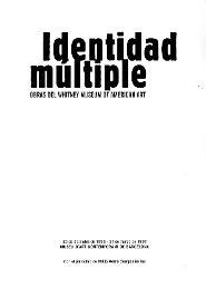 Identitat Múltiple [Dossier de premsa]