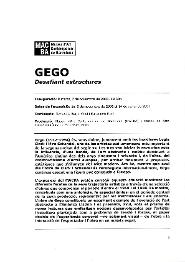 Gego. Desafiant estructures [Dossier de premsa]