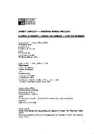 The Killing Machine i altres històries. Janet Cardiff & Georges Bures Miller. 1995-2007 [Dossier de premsa]