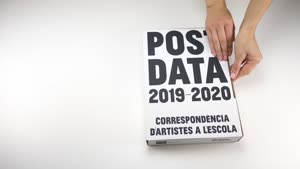 Postdata. Correspondències d'artista a l'escola [Enregistrament audiovisual activitat]