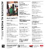 Activitats al MACBA. Programa Gener-Març 2019 [Vinil vitrina]