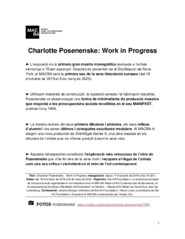 Charlotte Posenenske: Work in Progress [Dossier de premsa]