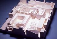 Maqueta avantprojecte edifici MACBA [Reportatge fotogràfic de la construcció de l'edifici MACBA]