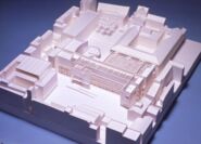 Maqueta avantprojecte edifici MACBA [Reportatge fotogràfic de la construcció de l'edifici MACBA]