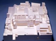 Maqueta avantprojecte edifici MACBA [Reportatge fotogràfic de la construcció de l'edifici MACBA]