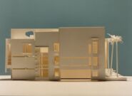 Maqueta avantprojecte edifici MACBA [Reportatge fotogràfic de la construcció de l'edifici MACBA]