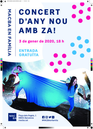 Concert d'any nou amb ZA! Rock, electrònica, jazz i altres músiques d'arreu del planeta [Cartell]