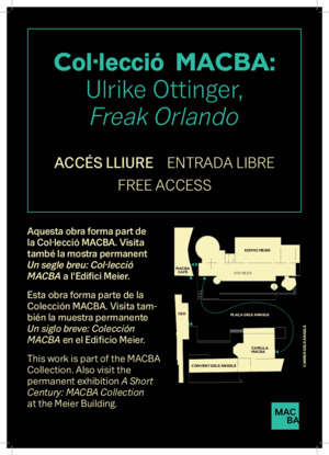 Col·lecció MACBA: Ulrike Ottinger. Freak Orlando [Senyalètica]