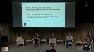 ¿Neoliberalismo o sociedad industrial? Recuperando una tradición olvidada | Derivas críticas en los imaginarios artísticos de la Jet Age. Del aerotransporte como símbolo de la globalización al rechazo frontal de sus condiciones de funcionamiento | Excavando la Tecnosfera: Estrategias artísticas críticas para un futuro entre materialidades mediales -- Plafó 3. Tecnologies i industrialisme -- Una contrarevolució neoliberal? Imaginaris cuturals, subjectivitats polítiques i nou ordre mundial (1979-2019) [Enregistrament audiovisual activitat]