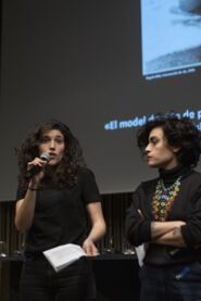 Debat amb Aura Lolita Chávez Ixcaquic, Yayo Herrero i Miriam García Torres, moderat per Ánxela Louzao i Luna Acosta -- Cap a una nova imaginació ecosocial. Narratives i transicions davant la crisi de civilització. Seminari PEI Obert [Reportatge fotogràfic activitat]