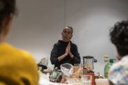 Veganisme popular, performativitats fagocitadores i transformació social -- Autogestió porca: Trobada de col·lectius queer autogestionats. Seminari PEI obert [Reportatge fotogràfic activitat]