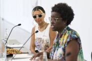 Cinthia Marcelle. Una conjunció de factors [Reportatge fotogràfic roda de premsa]